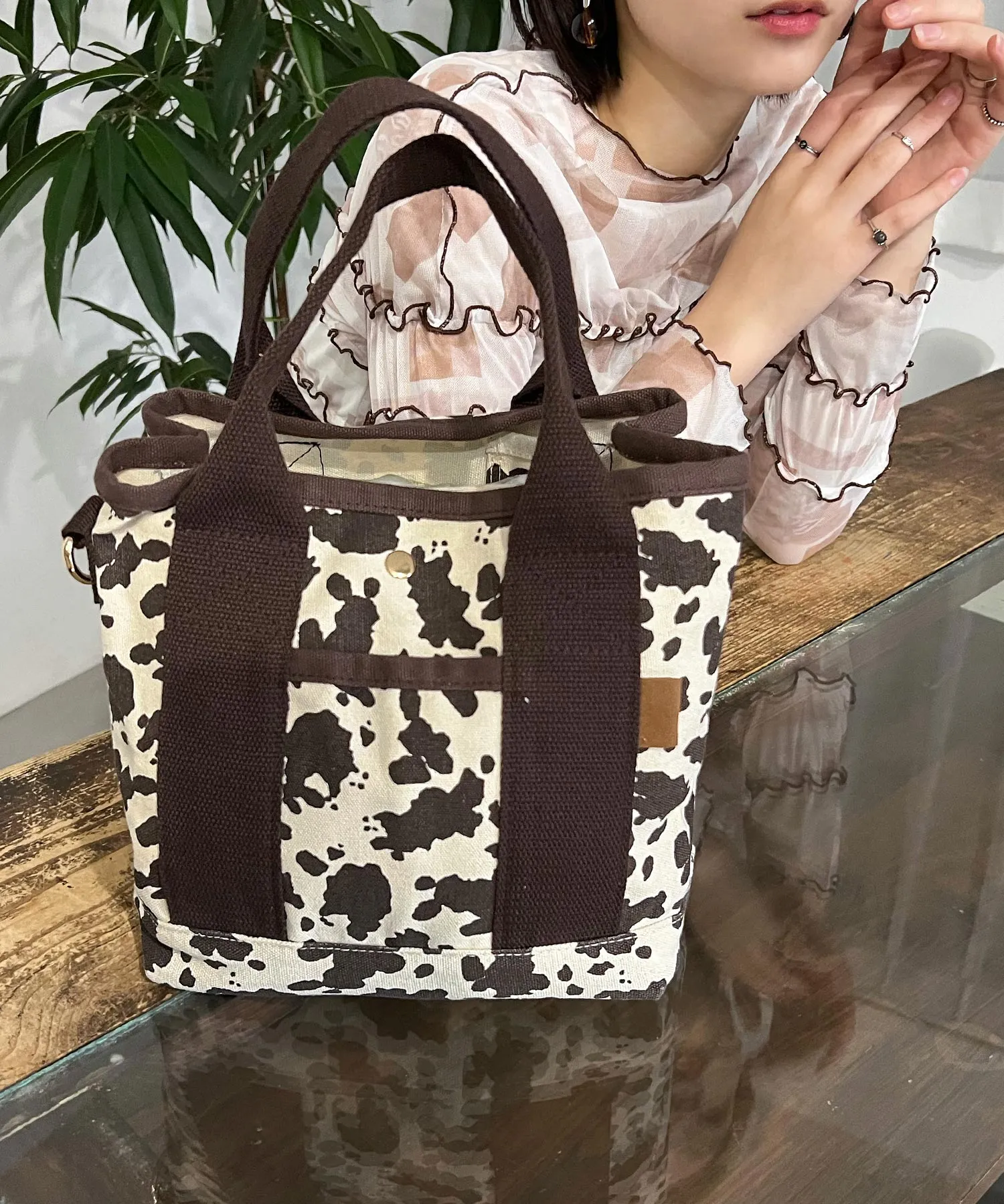 2way mini tote bag