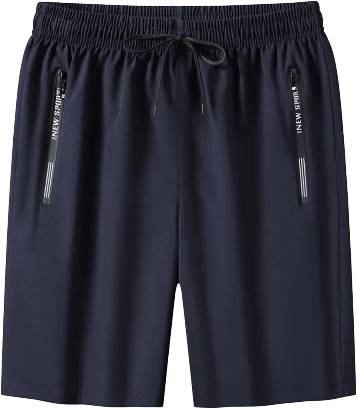 Active Shorts for Men, Ice Silk Quick Dry Slim Fit Stretch Short Pants, Breathable Flexible Sporty Joggers Big and Tall