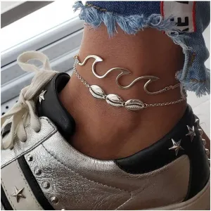 Anklet Pendant Chain Anklets Summer Beach Barefoot Rope Anklet for Women Foot Jewelry Anklet for Women