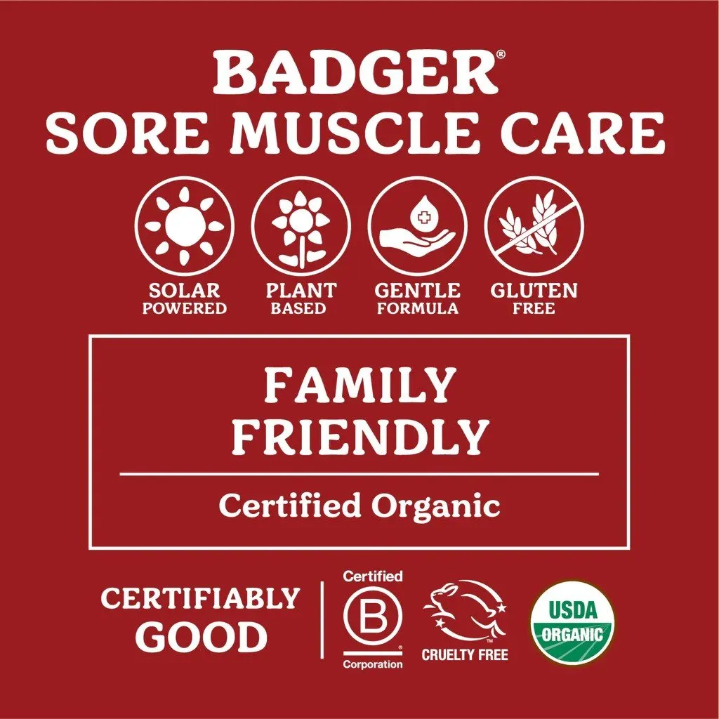 Badger Ginger Deep Tissue Massage Oil 4 oz Oil