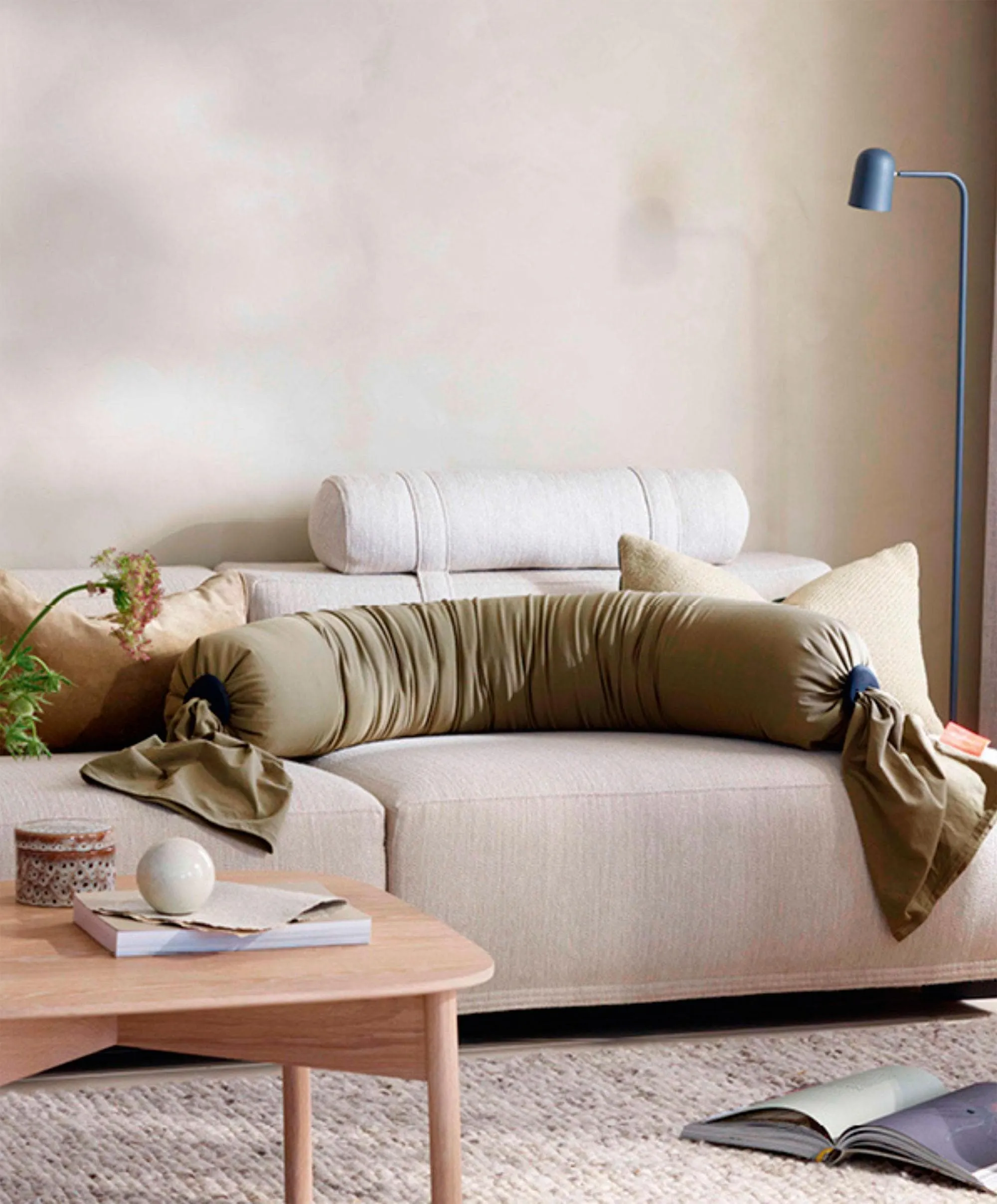 bbhugme Pregnancy Pillow - Dusty Olive