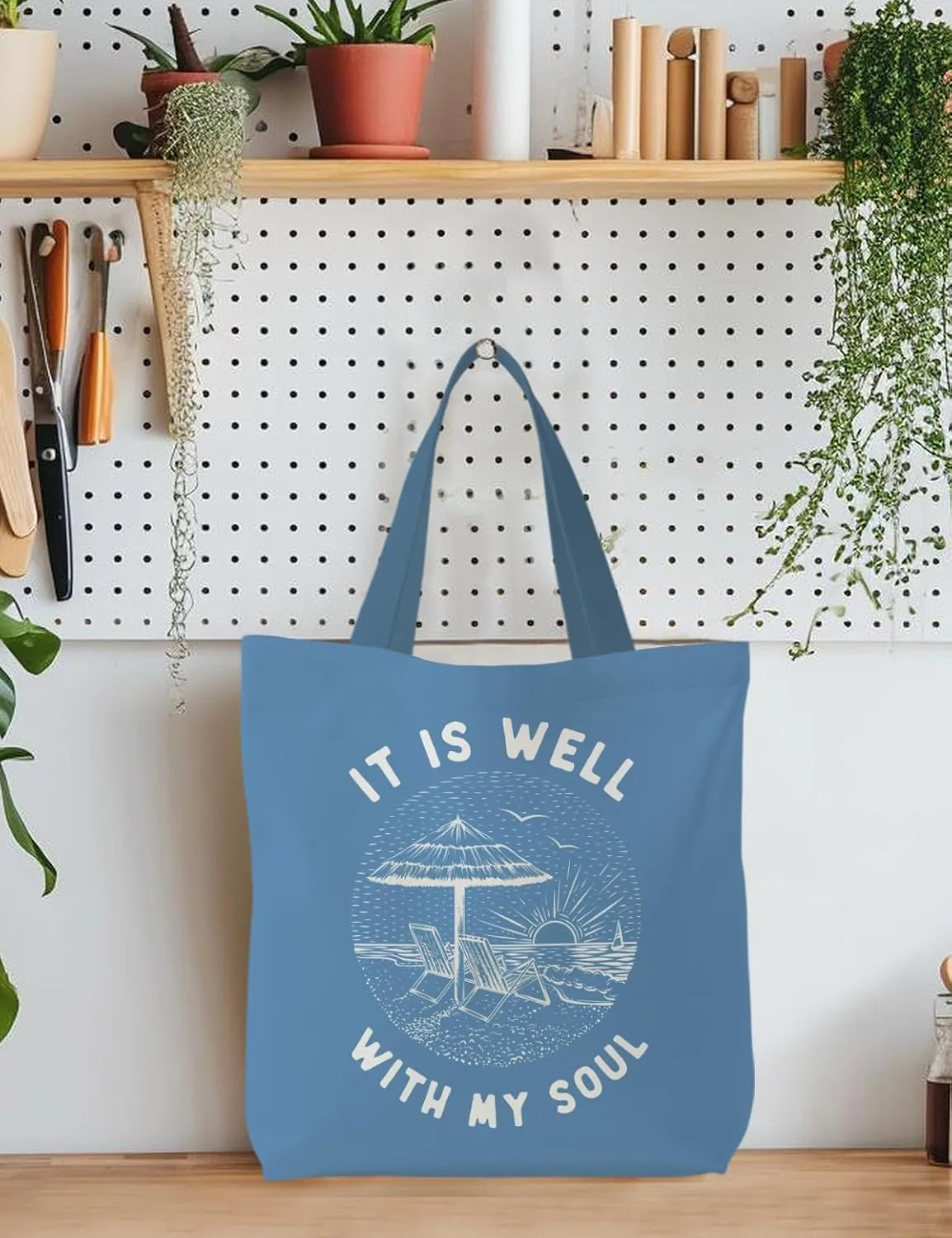 Beach Tote Bag, Species of Sharks Canvas Tote Bags for Women
