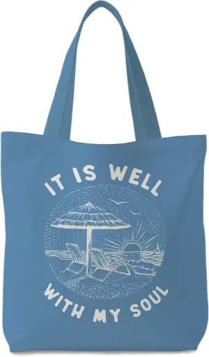 Beach Tote Bag, Species of Sharks Canvas Tote Bags for Women