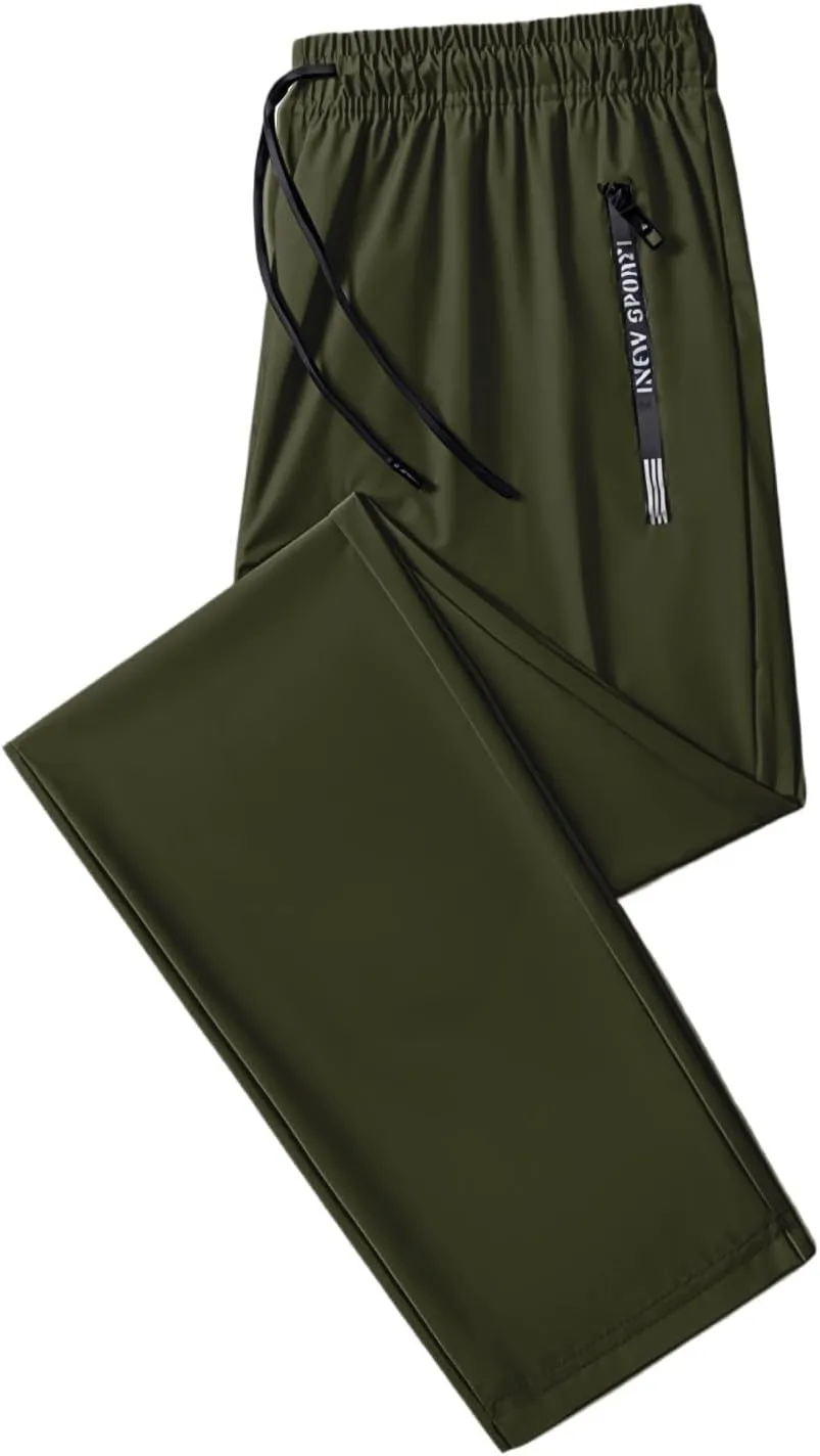 Beeswan Pants for Women Over 50 Ultra Stretch Breathable Casual Pant Quick Dry Elastic Waist Trousers with Pockets