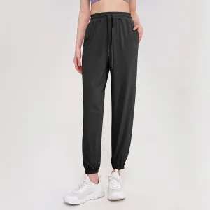 Beeswan Pants for Women Over 50 Ultra Stretch Breathable Casual Pant Quick Dry Elastic Waist Trousers with Pockets