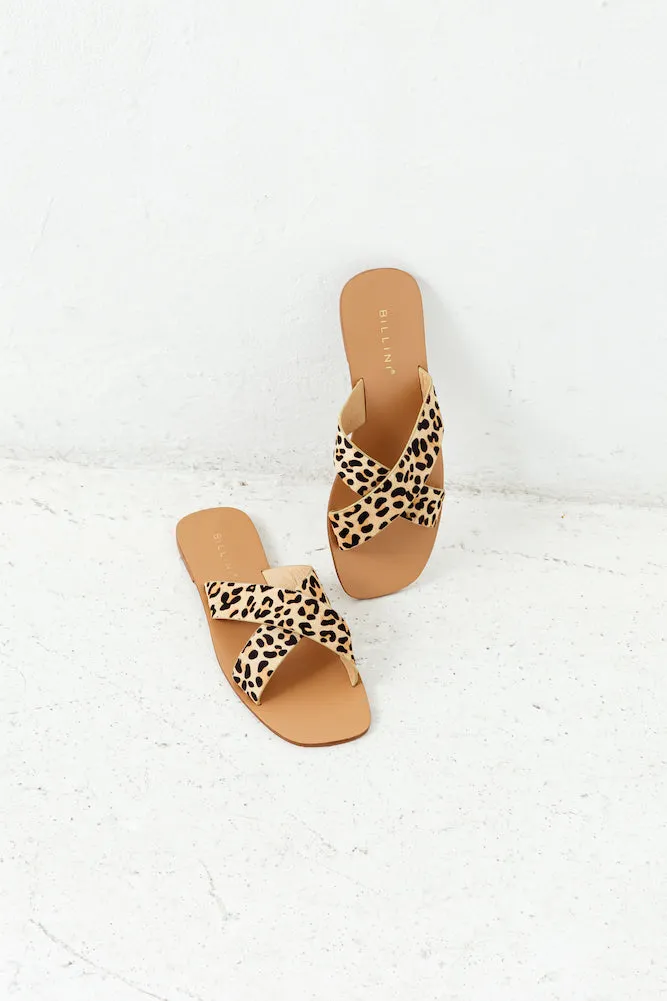BILLINI Tahvo Slides Leopard Pony