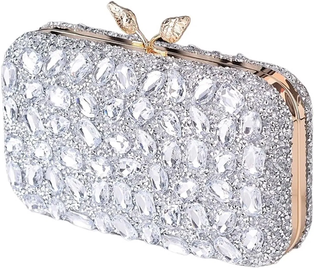Blue Multi Color Bags for Women Stone Clutch Bag Purse Crystal Female Handbag Diamond Wedding Party Bags