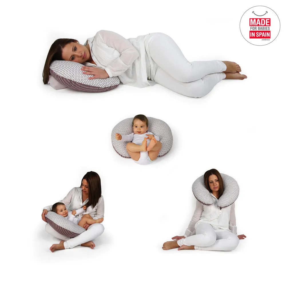 Cambrass Small Nursing Pillow Narrow Grey