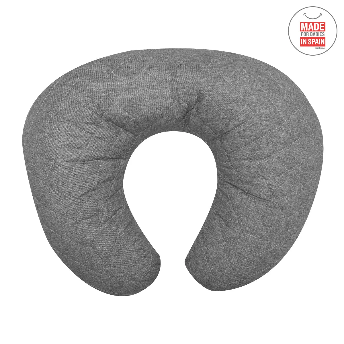 Cambrass Small Nursing Pillow Narrow Grey