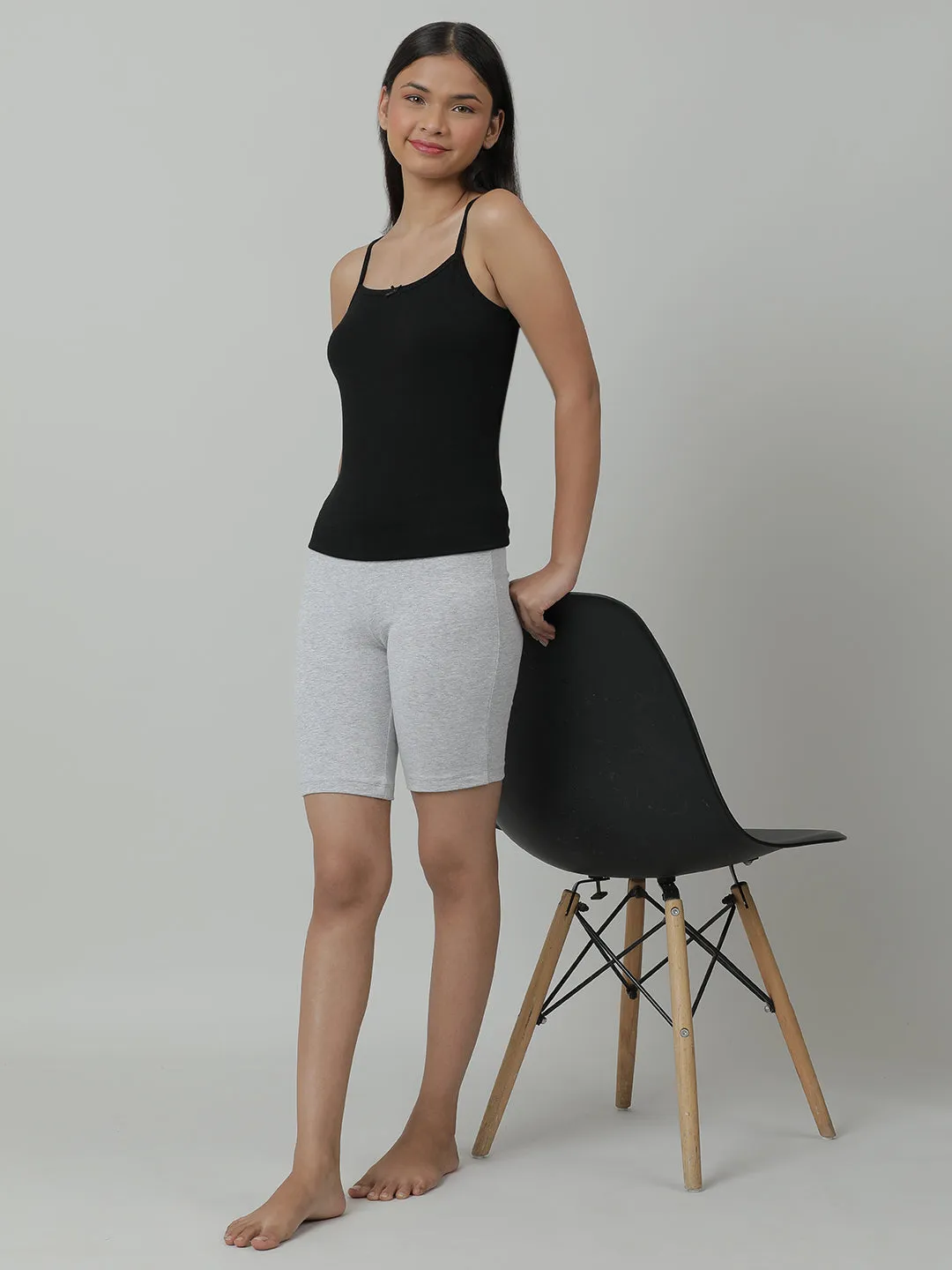 Cami Vests - Black And White Combo Pack of 2