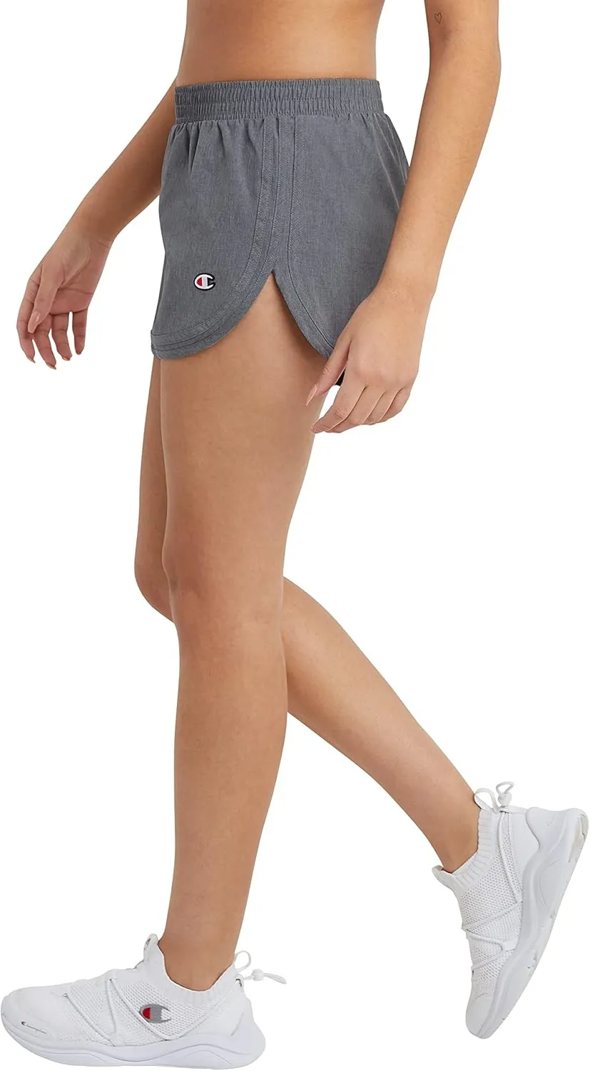 Champion Women'S Shorts, Varsity Shorts, Moisture Wicking, Lightweight Gym Shorts For Women, 3.5 (Plus Size Available)