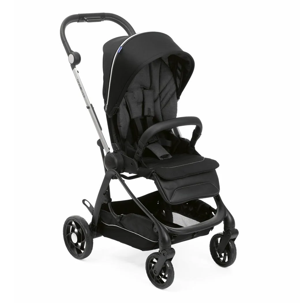 Chicco one4ever 2-in-1 Stroller and Carrycot (Pirate Black)