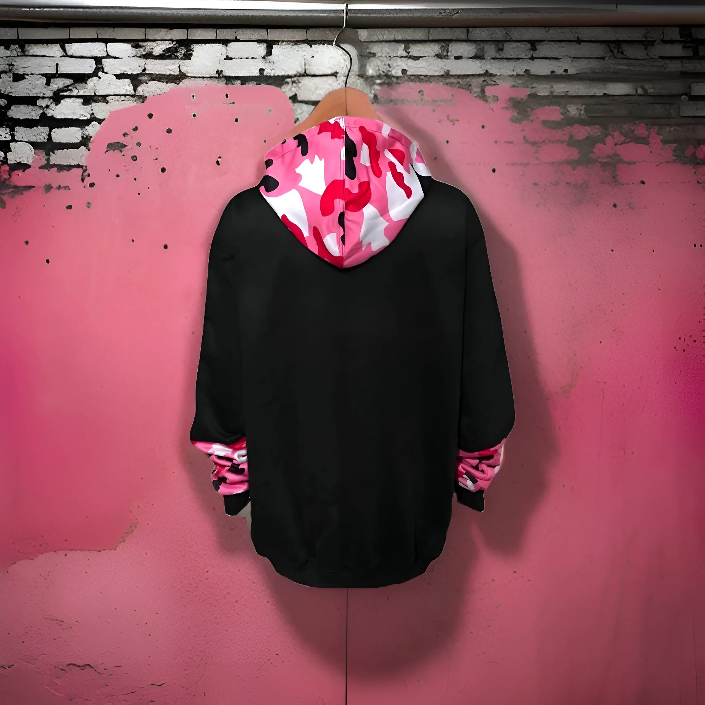 ^CHIEFIN’ ADI-FEATHER^ (PINK CAMOUFLAGE) ZIP UP TRACK JACKETS (CUT & SEW)