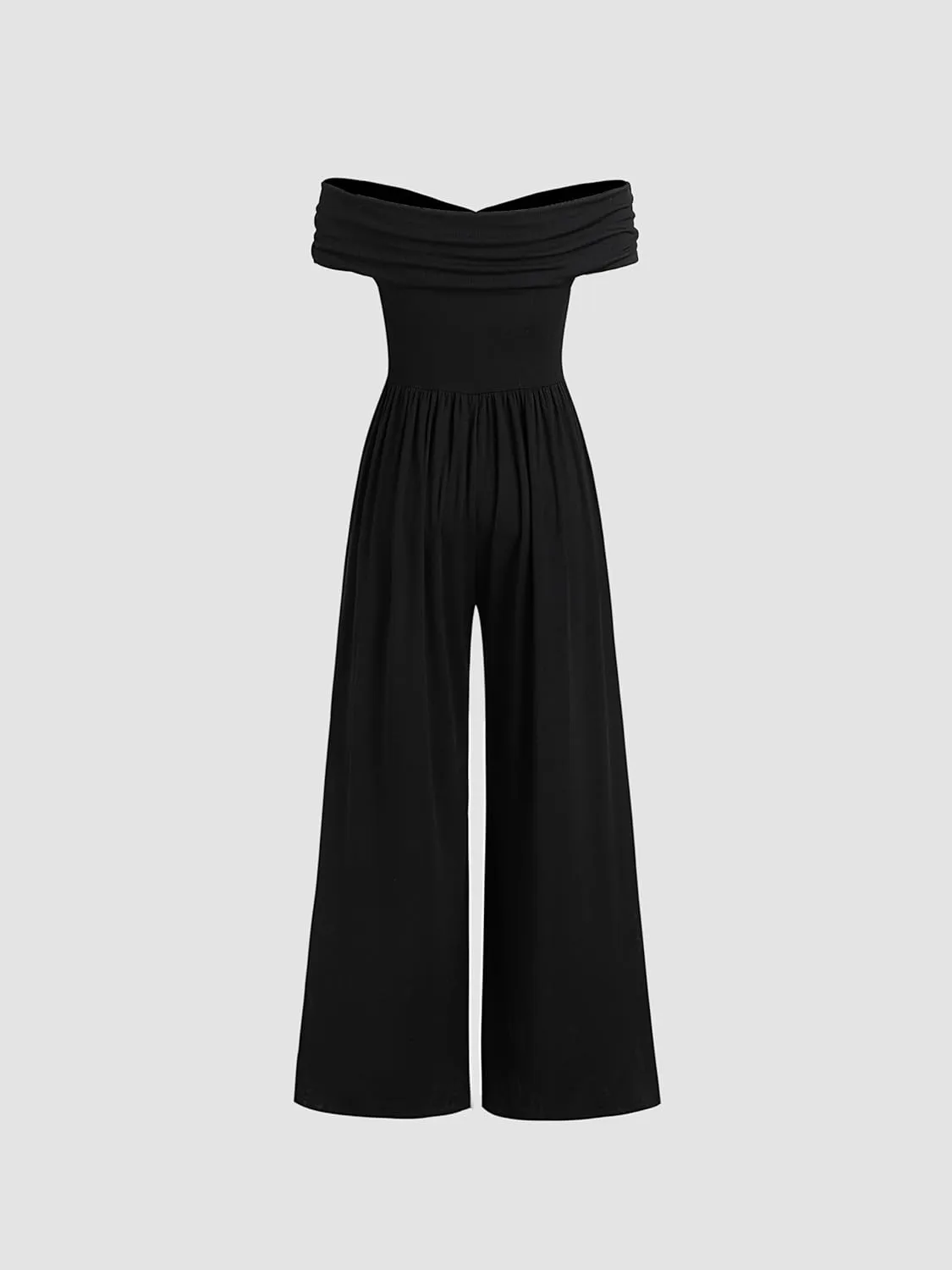 CIDER Women's Off-shoulder Criss Cross Jumpsuit