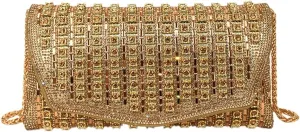 Clutch Purses for Women Formal Dressy Evening Bag Handbags Crossbody Bag for Wedding Cocktail Prom Party Elegance Charm