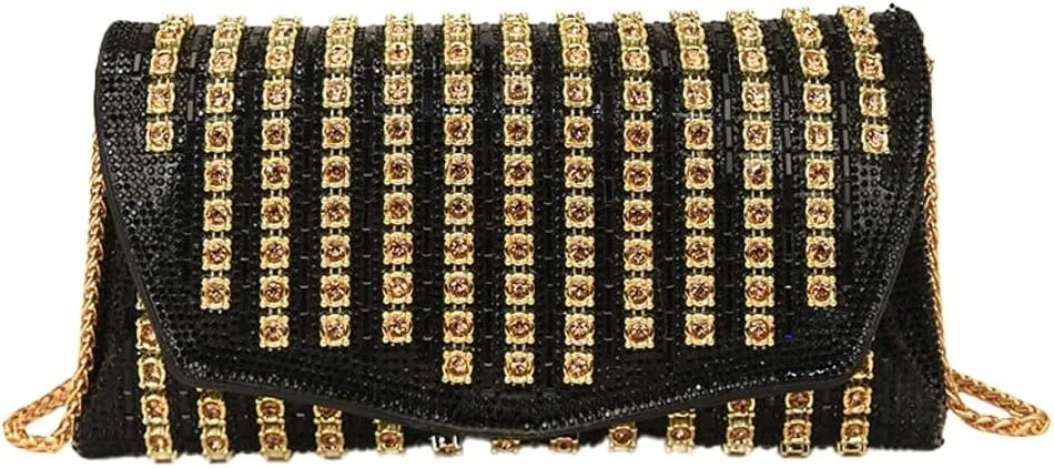 Clutch Purses for Women Formal Dressy Evening Bag Handbags Crossbody Bag for Wedding Cocktail Prom Party Elegance Charm