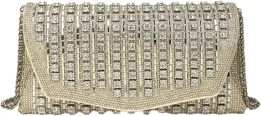 Clutch Purses for Women Formal Dressy Evening Bag Handbags Crossbody Bag for Wedding Cocktail Prom Party Elegance Charm
