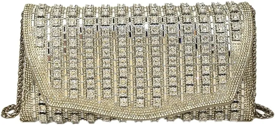 Clutch Purses for Women Formal Dressy Evening Bag Handbags Crossbody Bag for Wedding Cocktail Prom Party Elegance Charm