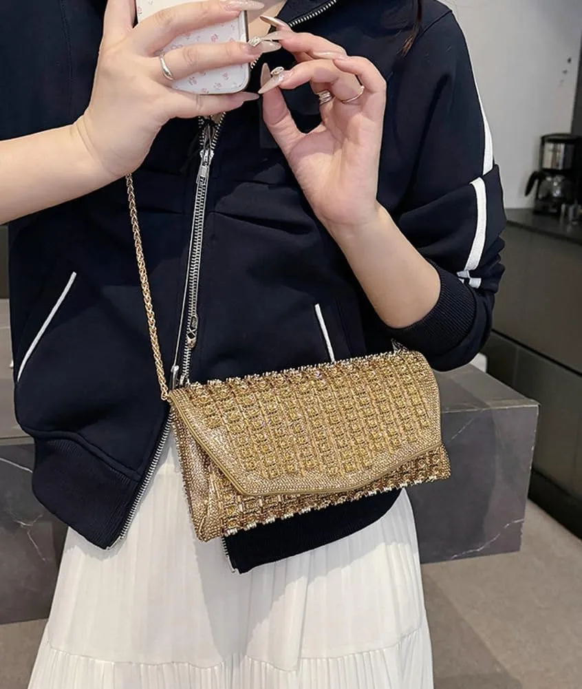 Clutch Purses for Women Formal Dressy Evening Bag Handbags Crossbody Bag for Wedding Cocktail Prom Party Elegance Charm