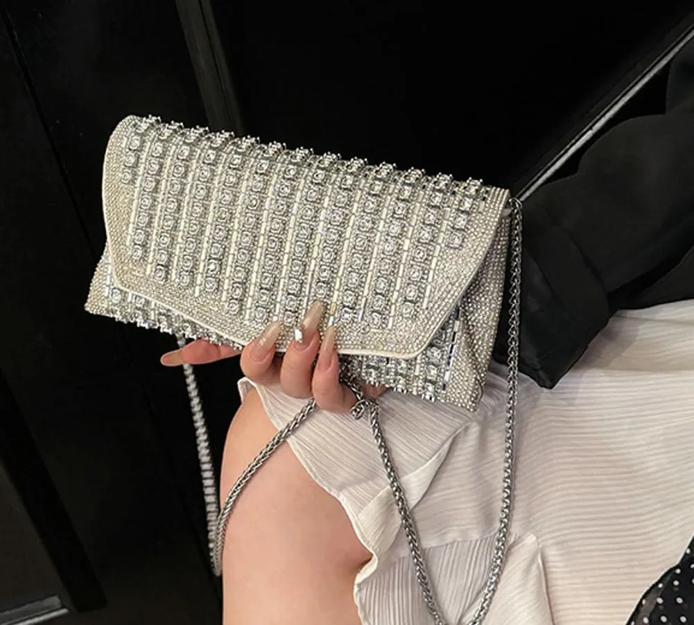 Clutch Purses for Women Formal Dressy Evening Bag Handbags Crossbody Bag for Wedding Cocktail Prom Party Elegance Charm
