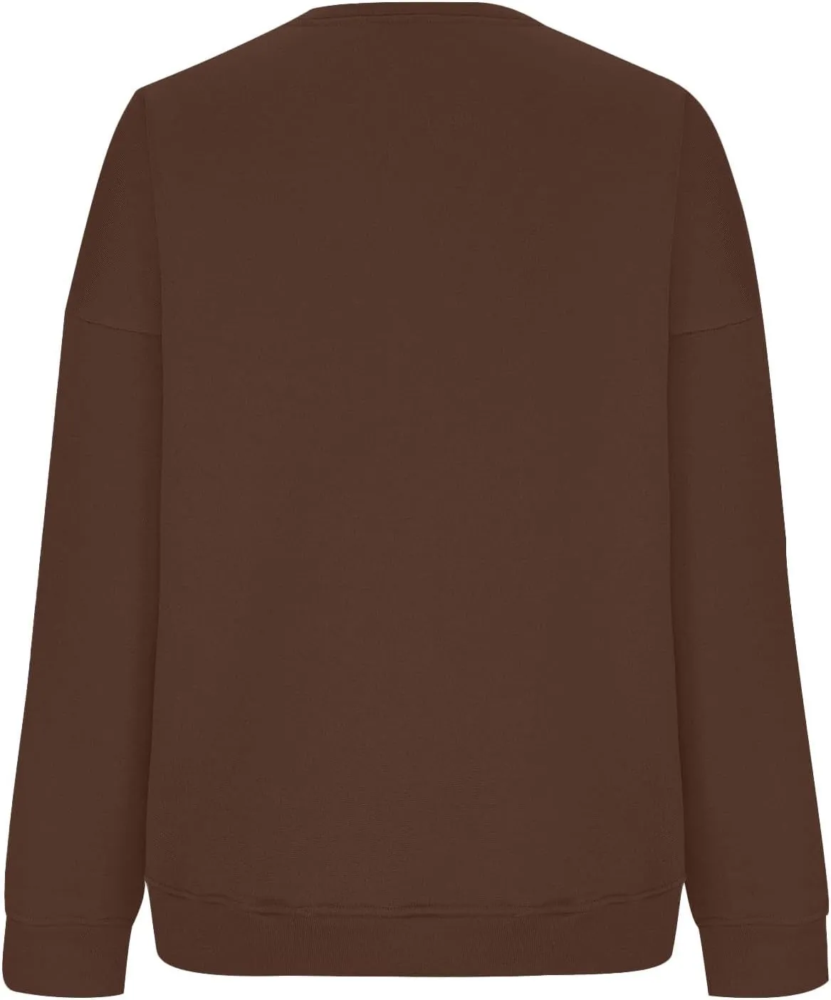 Crewneck Oversized Sweatshirt for Women Fleece Casual Long Sleeve Pullover Hoodies Trendy Comfy Fall Tops