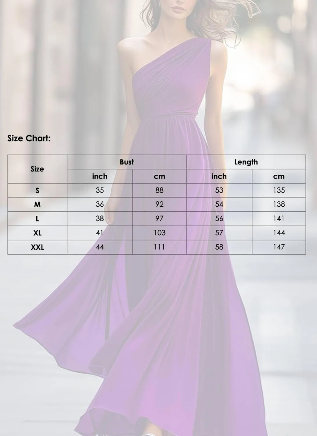 Dresses for Women Summer Chic Plain One Shoulder Sleeveless Chiffon Flowy Maxi Dress Elegant Cocktail Formal Outfits