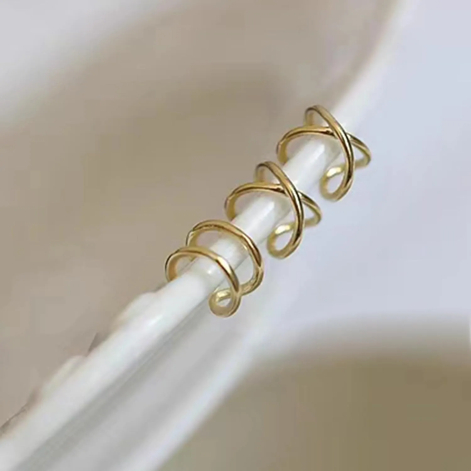Ear Cuffs Non Piercing Dainty Gold Ear Cuff Earrings for Women Trendy Stuff Gold Earrings Non Pierced Clip on Cartilage Earring Set Stacks Jewelry Gifts