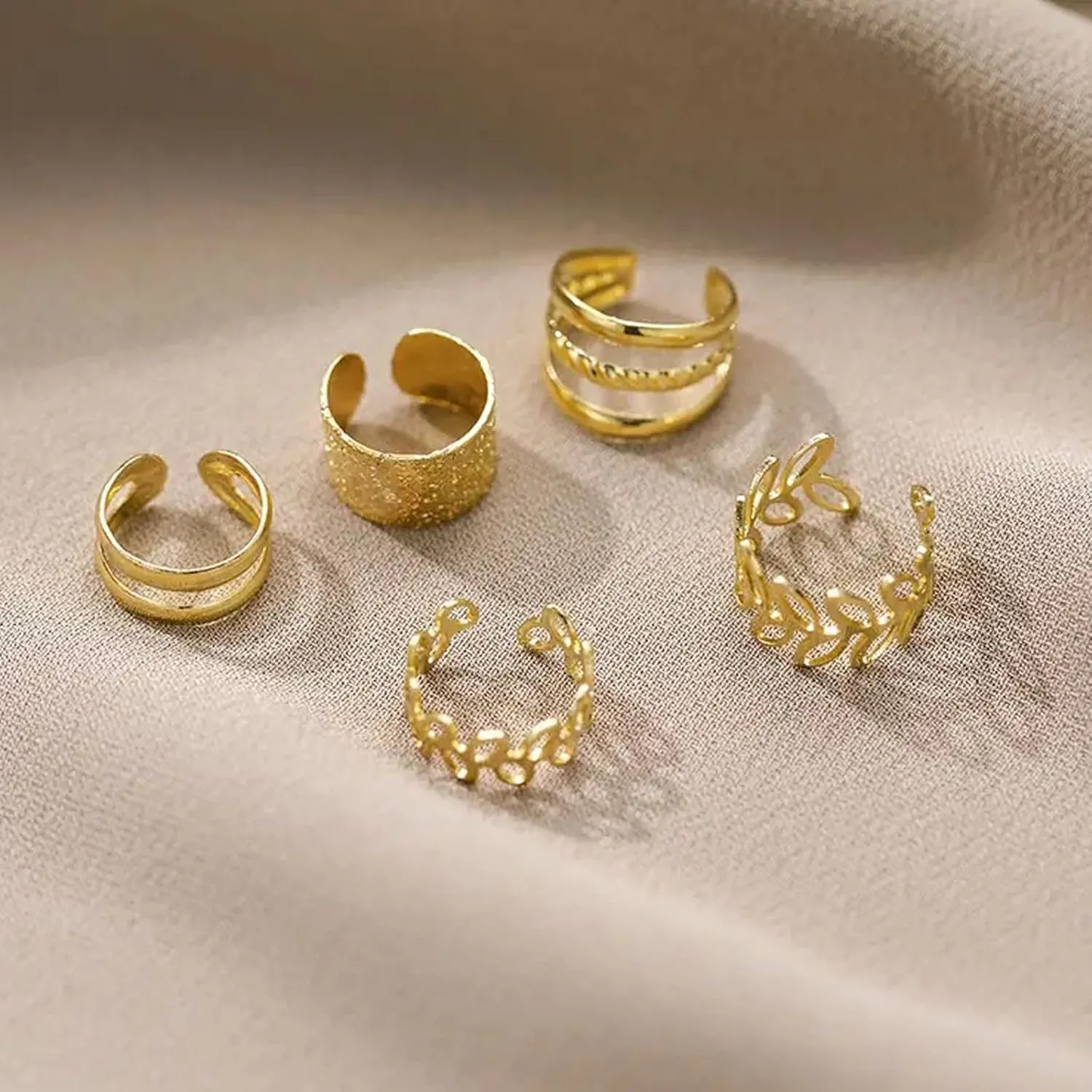 Ear Cuffs Non Piercing Gold Plated Ear Cuff for Non Pierced Ears Clip on Cartilage Earring Fake Earrings Hnadmade Ear Jewelry Gifts
