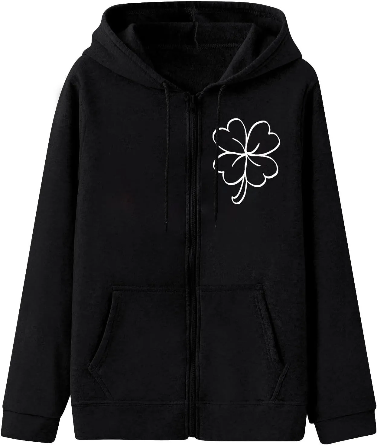 Fall Jacket For Women Trendy Oversized Sweatshirts Teen Girls Trendy y2k Clothes Printed Full Zip Up Hoodies