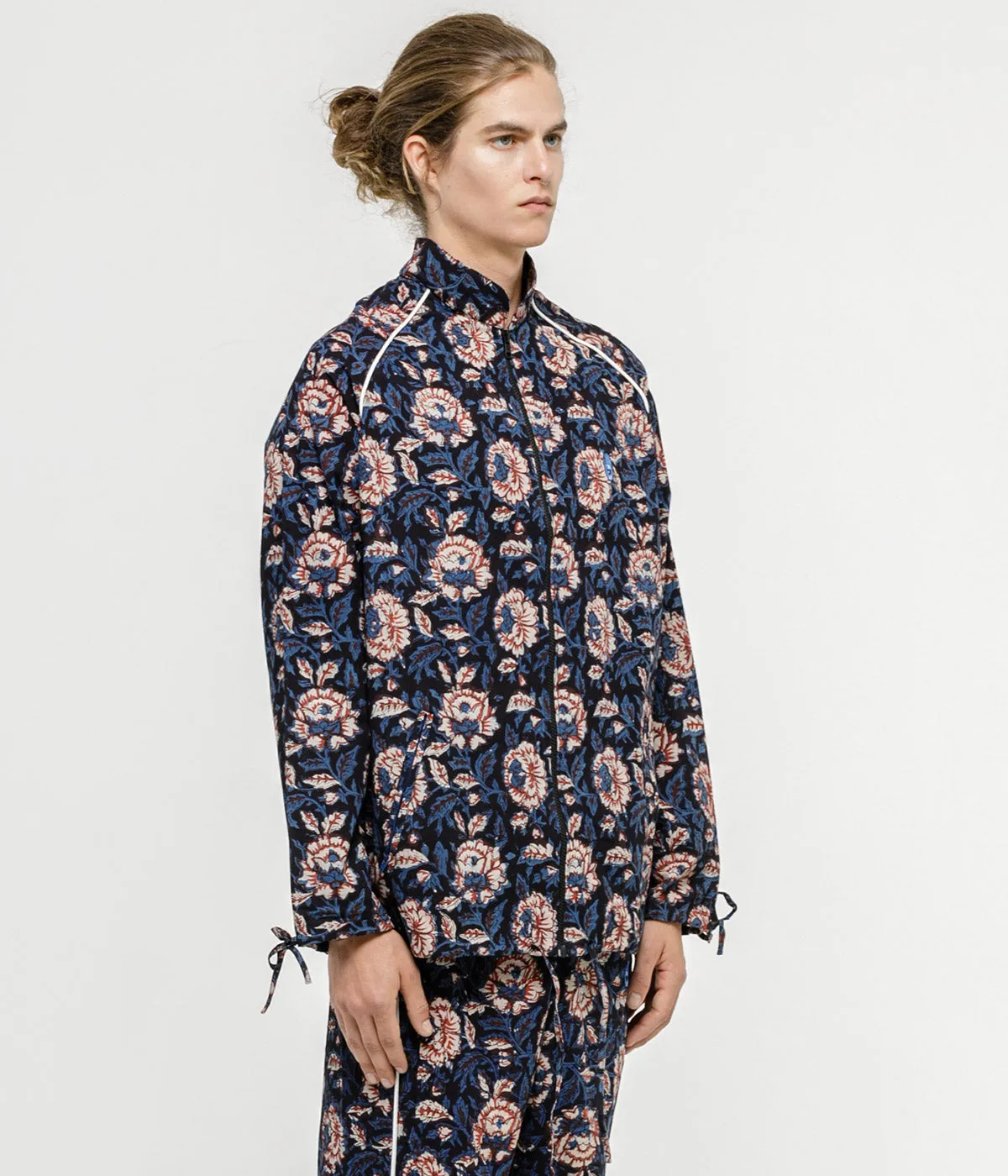 Floral Block Todash Track Jacket