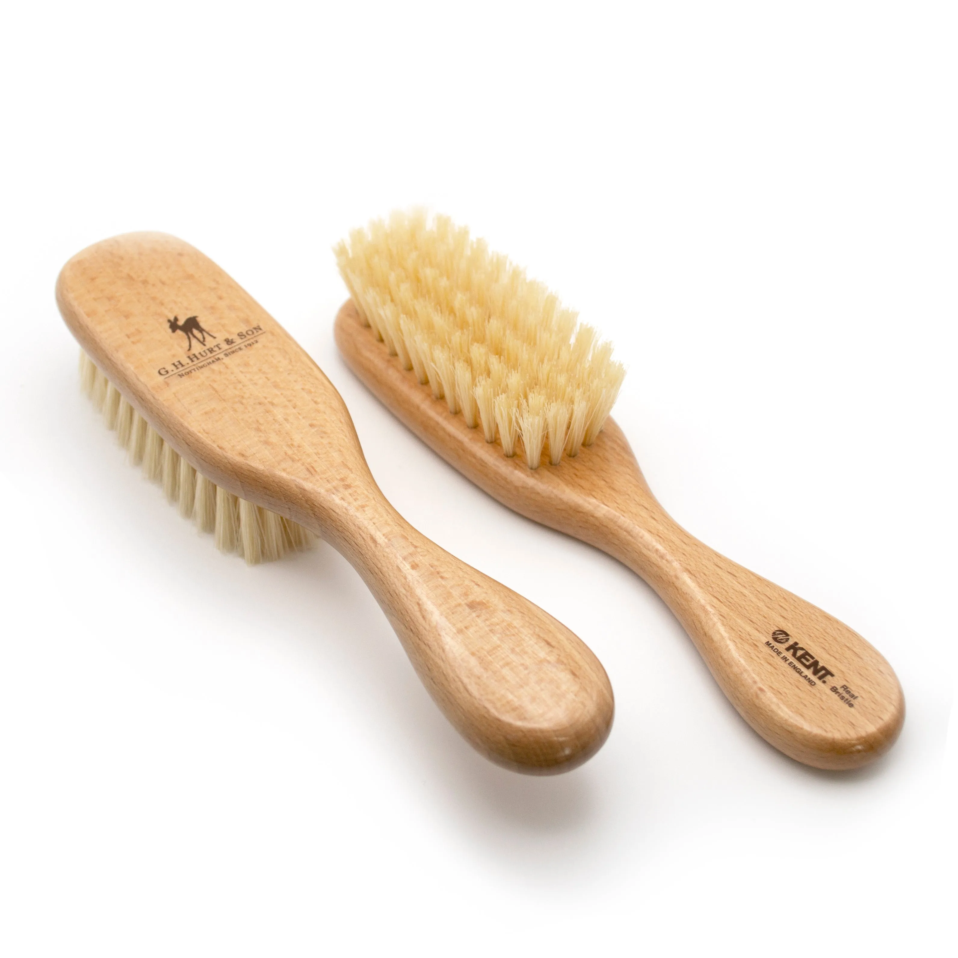 G.H.Hurt & Son Luxury Baby Hairbrush in a Gift Box