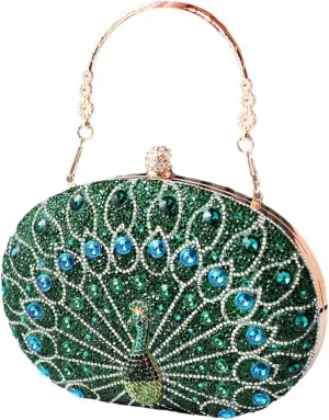 Glitter Rhinestone Clutch Purses for Women Evening Weddings Party Purses Sparkly Crystal Diamond Handbag Luxurious Bags