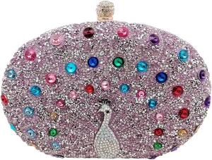 Glitter Rhinestone Clutch Purses for Women Evening Weddings Party Purses Sparkly Crystal Diamond Handbag Luxurious Bags