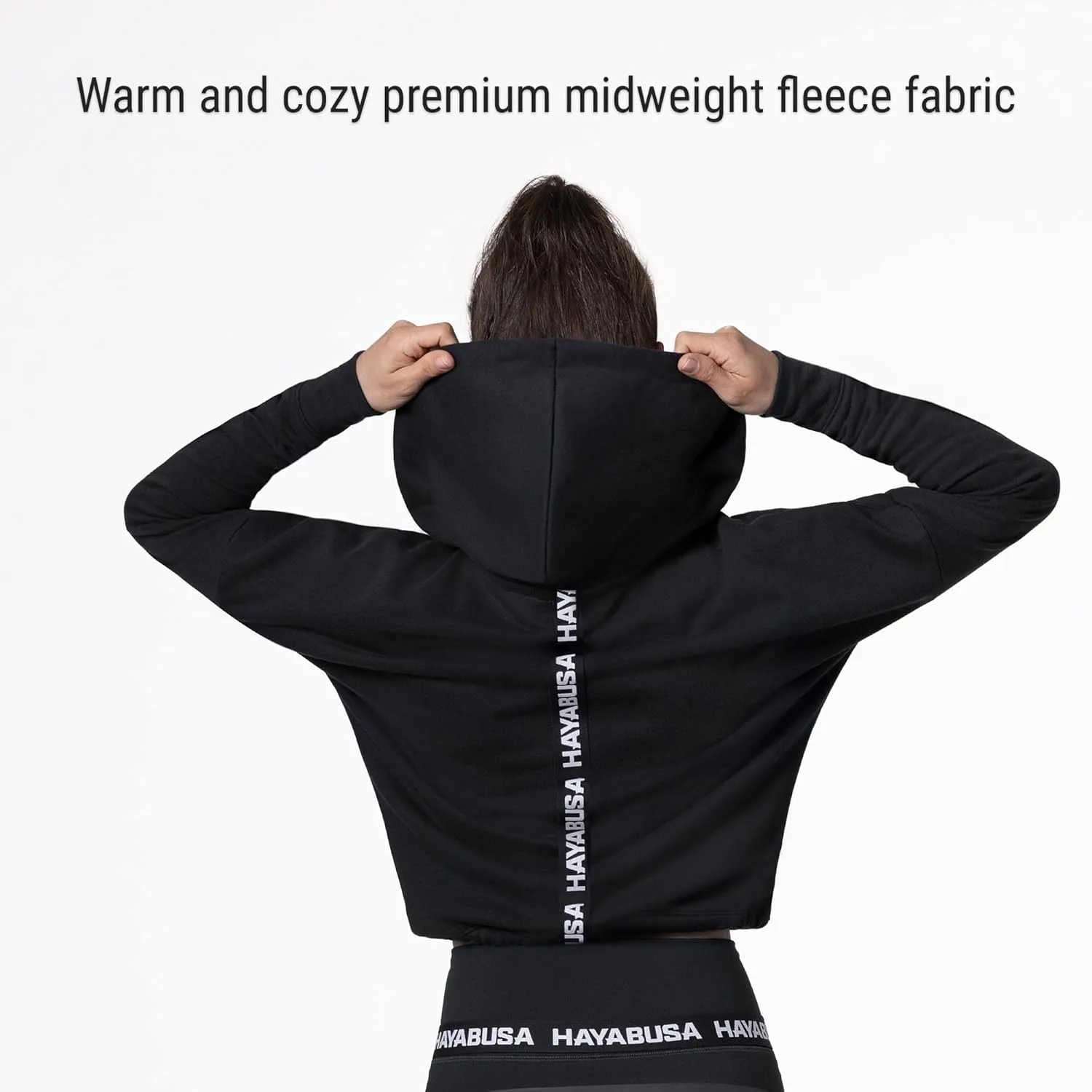 Hayabusa Women's Cozy Fleece Cropped Hoodie
