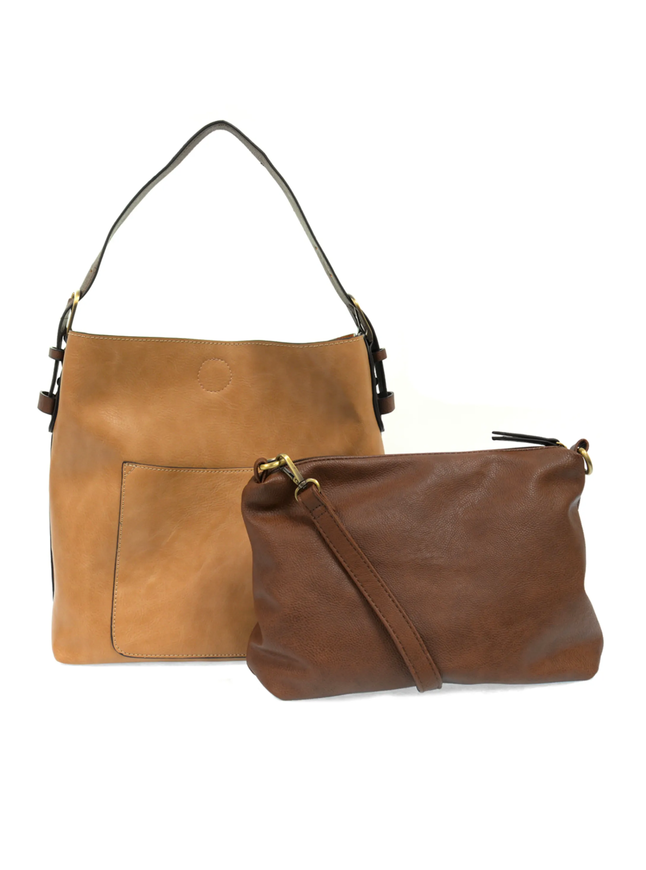 Hobo Coffee Handle Handbag [Camel-L8008]