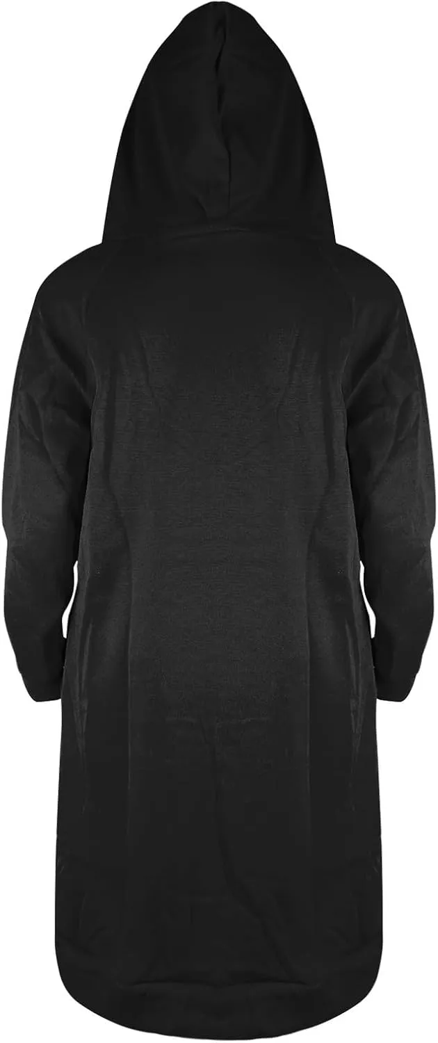 Hoodie Dress for Women Trendy 2025 Oversized Sweatshirt with Hood Spring Fashion Hooded Sweatshirts Dress