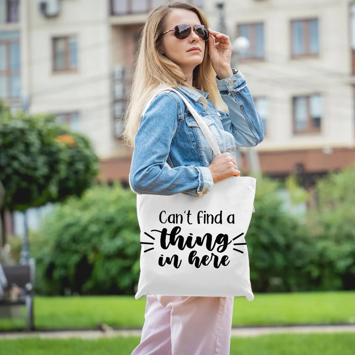 Jztco Funny Gifts Tote Bag Humor Novelty Beach Bag Travel Shopping Bag Reusable Grocery Bags Sarcastic Gifts