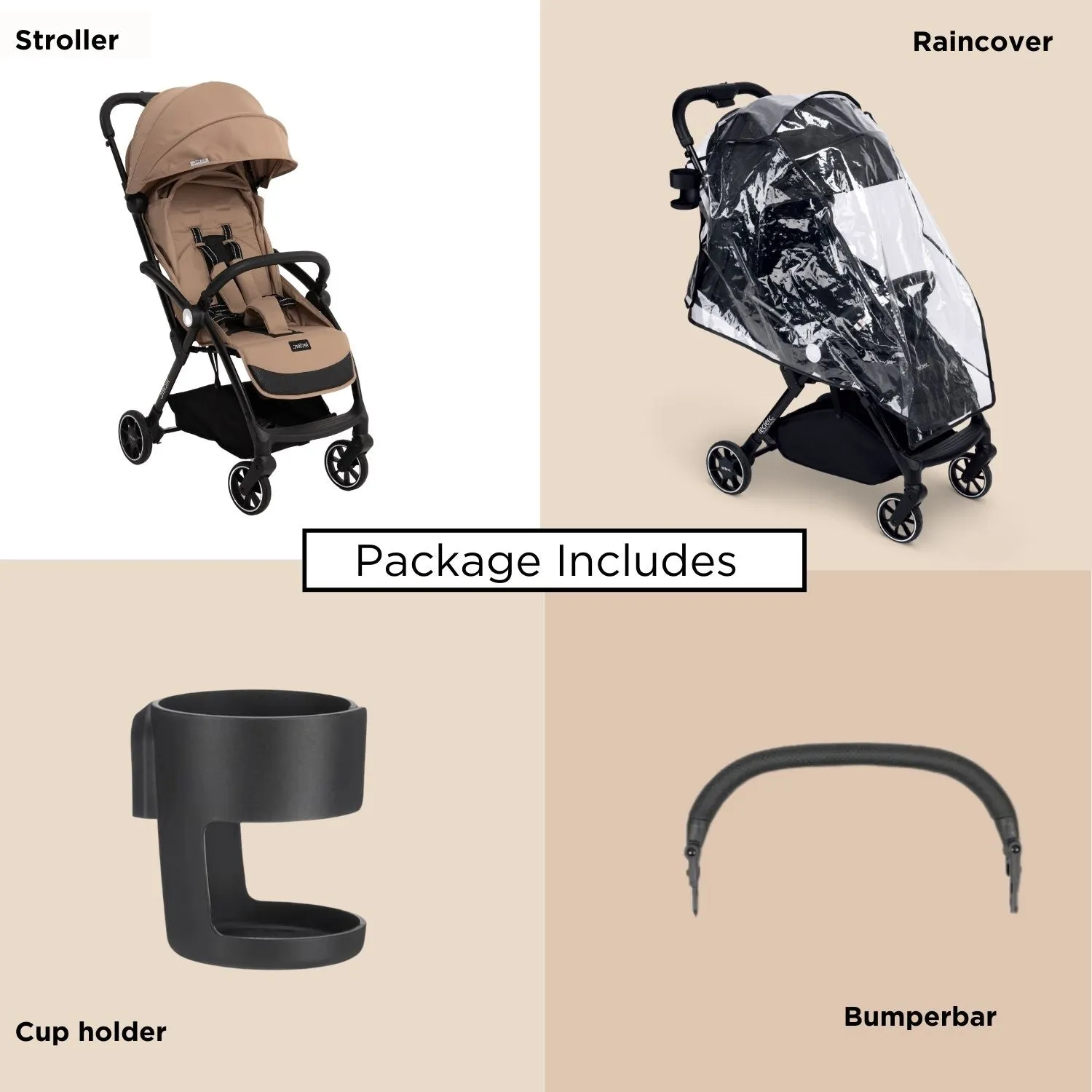 Leclercbaby Magicfold Plus Stroller Sand