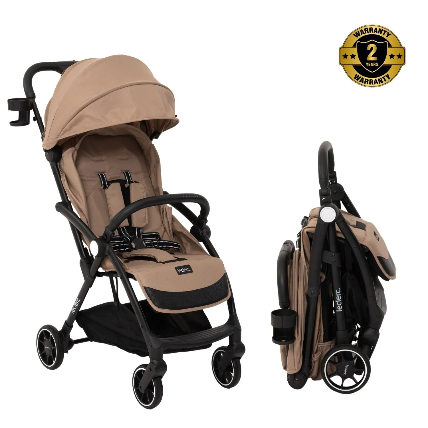 Leclercbaby Magicfold Plus Stroller Sand