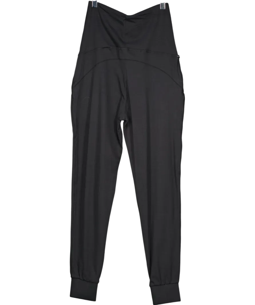 Love Leggings Black Maternity Recharge Joggers UK 10