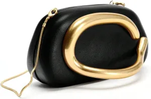Luxurious Evening Clutch Bag Elegant Handheld Purse Party Versatile Shoulder Bag Chain Crossbody Chic Formal Bag