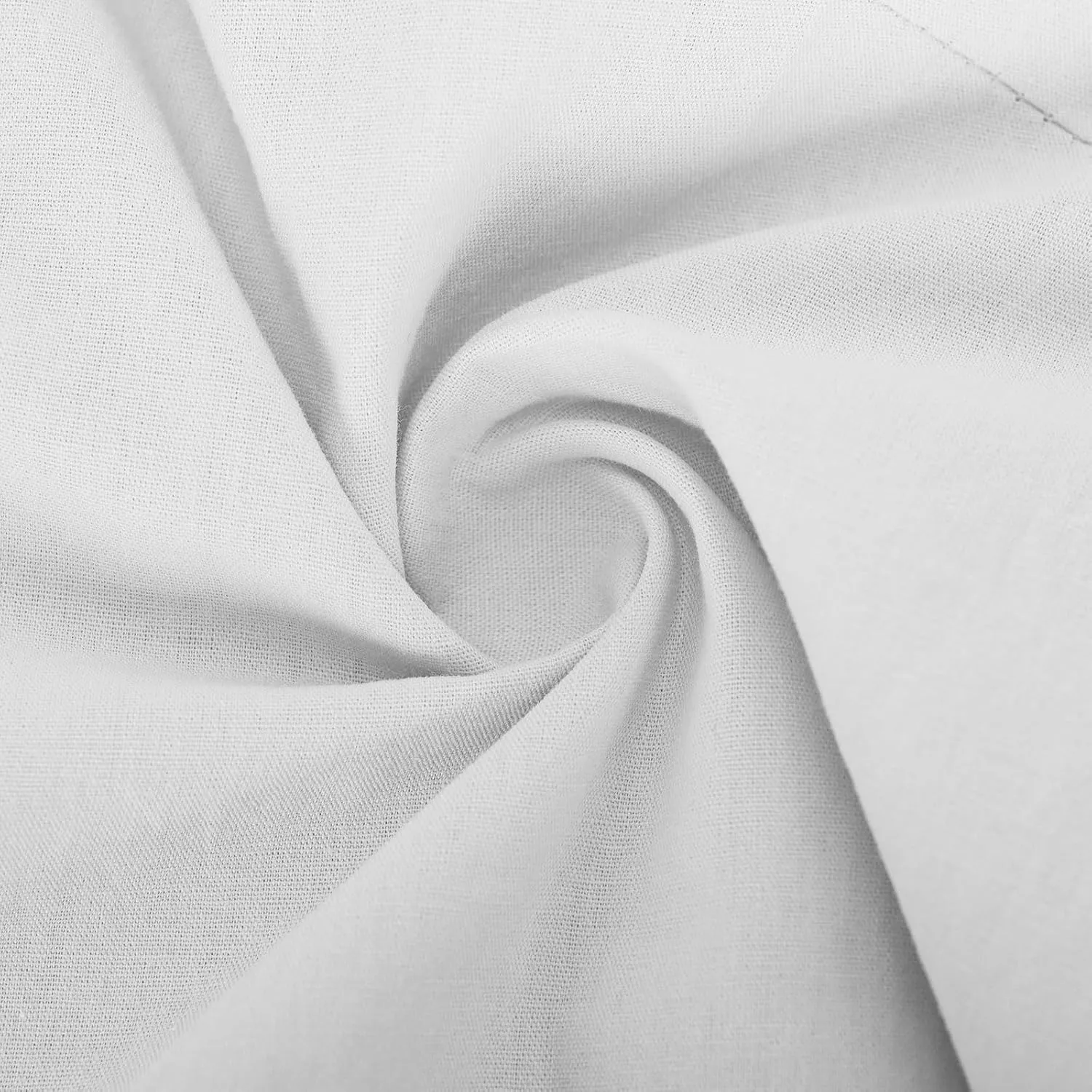 maisdgop Shirt Dresses for Women Casual V Neck 3/4 Sleeve Button Sundress Lightweight Cozy Cotton Linen Ruffle Mini Dress
