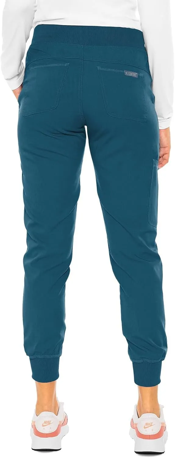 Med Couture Scrub Pants for Women Jogger Pant with 5 Pockets, Lightweight, Ultra Soft, 2-Way Stretch Fabric - MC7710