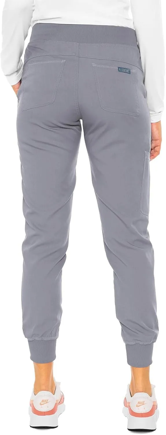 Med Couture Scrub Pants for Women Jogger Pant with 5 Pockets, Lightweight, Ultra Soft, 2-Way Stretch Fabric - MC7710