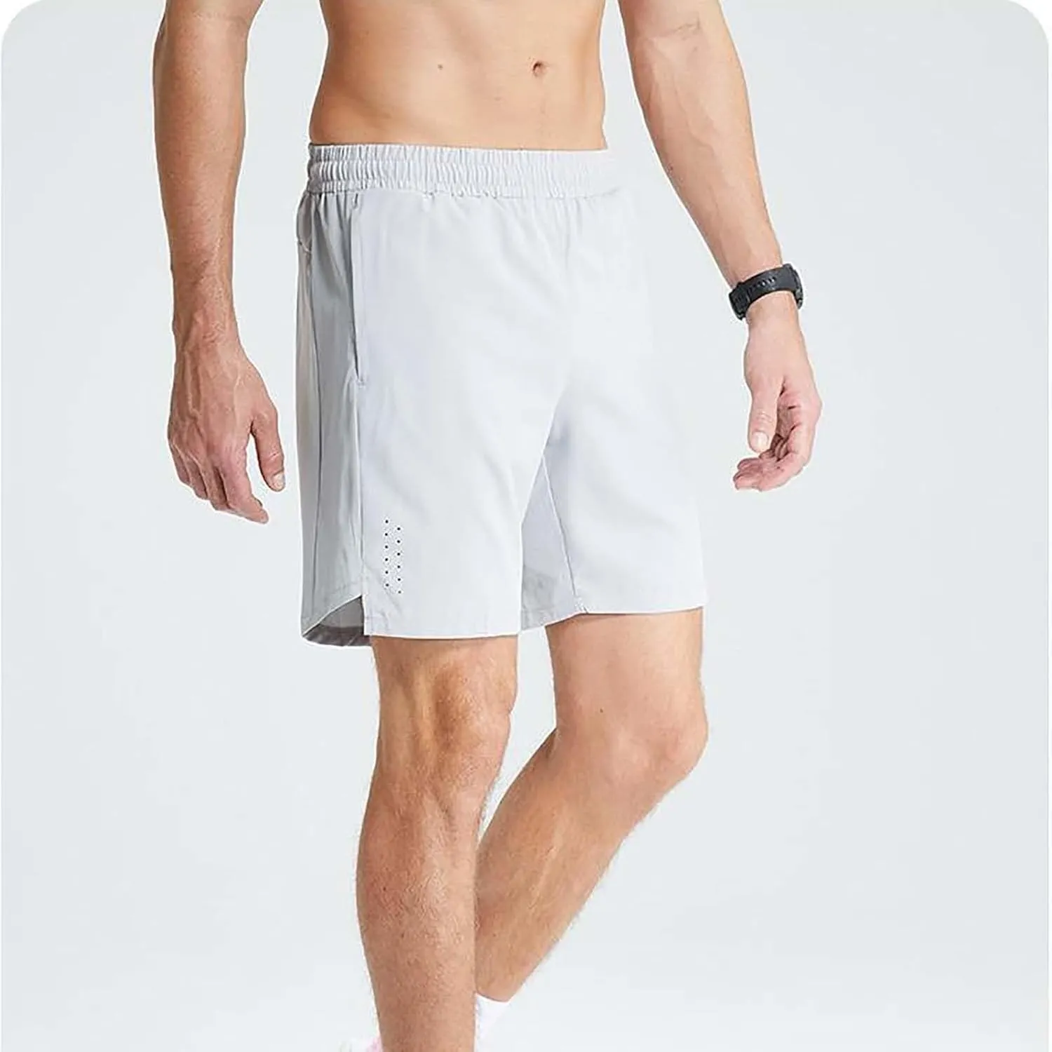 Men Athletic Basketball Shorts Workout Gym Quick Dry Shorts Lightweight Breathable Loose Mesh Running Tennis Pants 2024 Trend