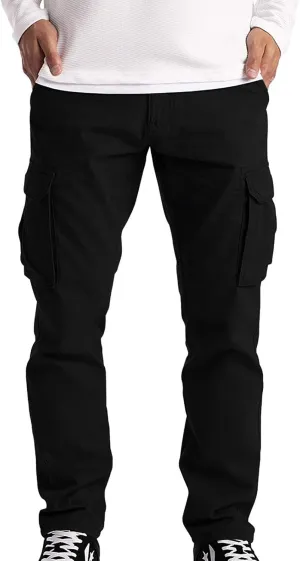 Men Work Pants Work Pants 6 Full Men's Cargo Cargo Pocket Men's Pants Sweatpants for Men Jogging Pants Men Men's