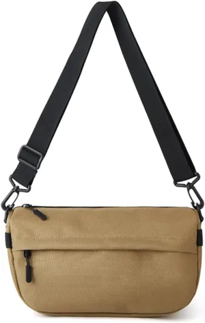 Mens Bag Canvas Crossbody Bag Casual Shoulder Bag Vintage Messenger Bag Travel Satchel Bag,