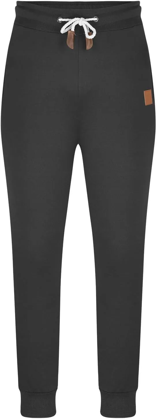 Men's Casual Joggers Pants Drawstring Chino Cargo Pants Hiking Outdoor Twill Track Fitness Sweatpants with Pockets