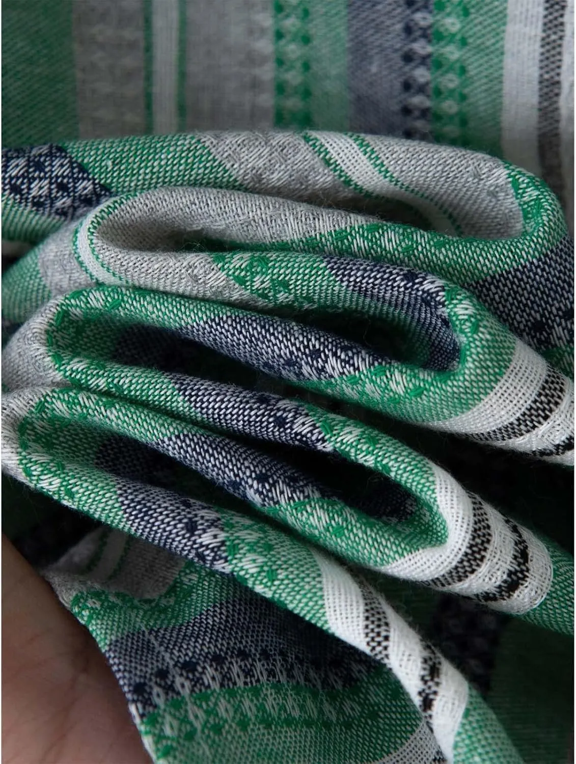 Men's Classic Style Casual Long Sleeve Button Down Turndown Collared Shirt Vintage Stripe Printed Lightweight Tops