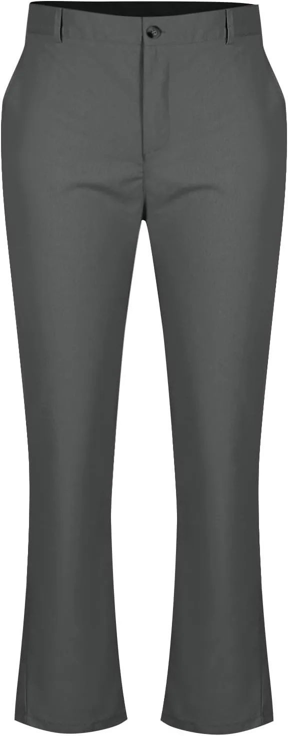 Mens Golf Pants Slim Fit Lightweight Business Casual Pants Dress Trousers Pinstripe Classic Solid Office Wear